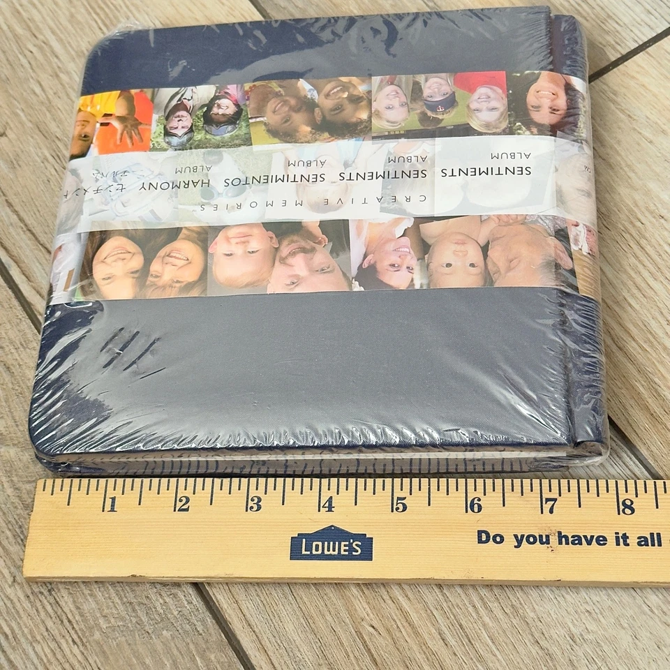 Creative Memories 7x7 Azul Marino Conjunto de Cubierta Álbum Páginas Negras Páginas Azules Protectores Foto 4 de 4