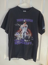Vintage 2001 Colorado Rockies MLB MLBPA Dynasty  T-shirt L Todd Helton