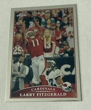 2009 Topps Chrome Larry Fitzgerald #TC83 Arizona Cardinals Pack Fresh Mint