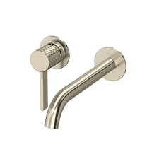 Rohl TTE01W2LMSTN Tenerife Wall Mount Lavatory Faucet Trim Satin Nickel