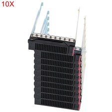10pcs 3.5" Hard Drive Tray Caddy for Lenovo TD350 TD450 TD550 RD450 SAS SATA