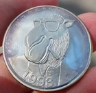 Joe Camel 80 Year Anniversary 1 Oz Silver Round Toned 1993