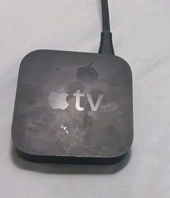 Apple TV A1427 3rd Generation with Power Supply, and HDMI Cable, NO REMOTE 