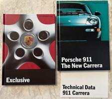 Porsche 911 993 928 Gts 968 Euro Exclusive Us Prestige Sales Brochure Set 1994