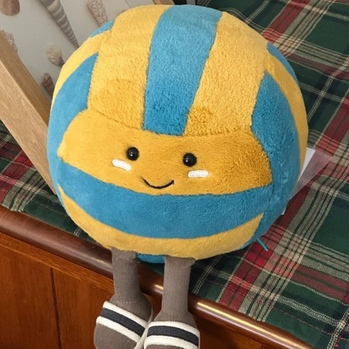 Beach Volleyball Plush - Creative Sports Ball Toy & Comfort Pillow - Picture 2 of 10