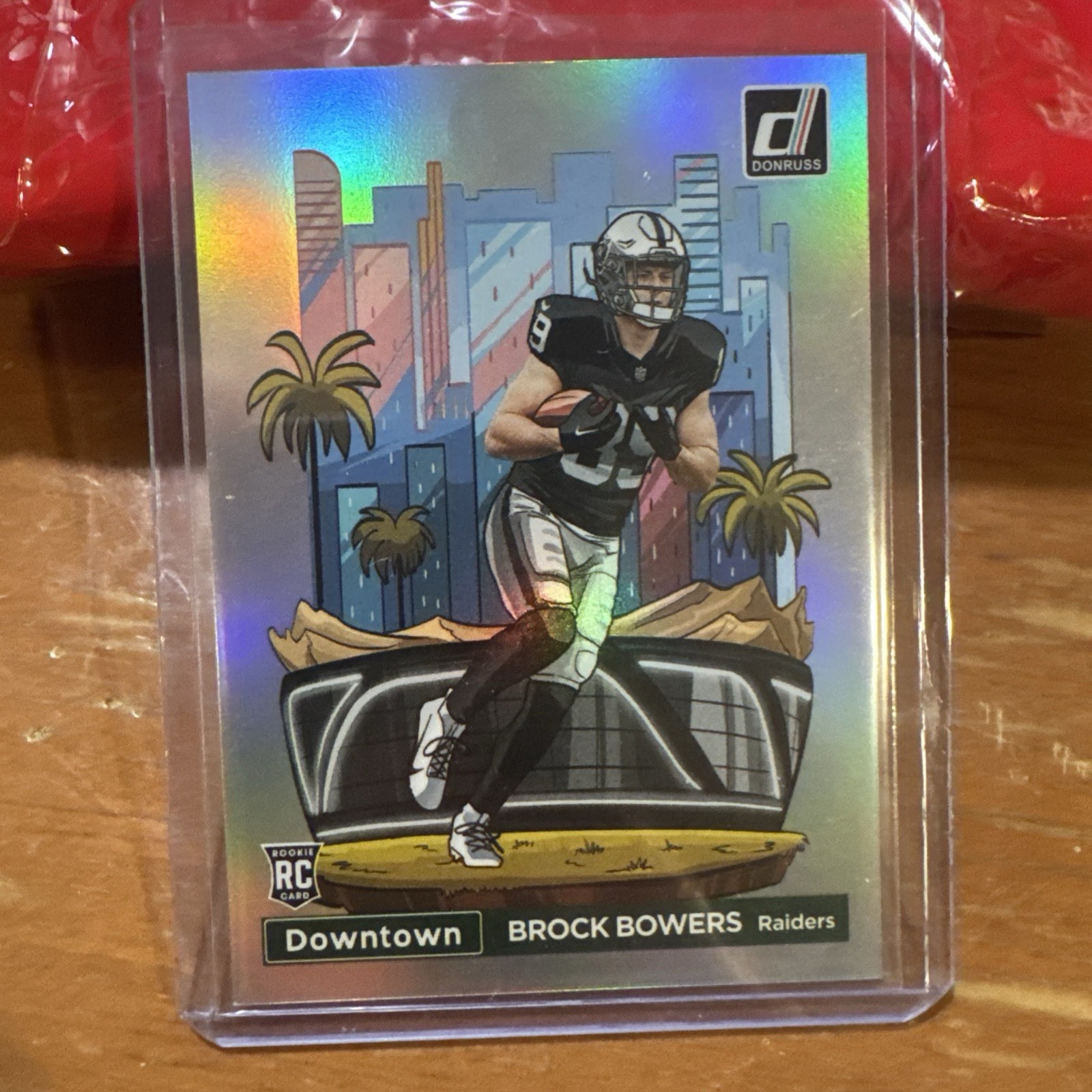 2024 Panini Donruss - Downtown! Brock Bowers #17 (RC)