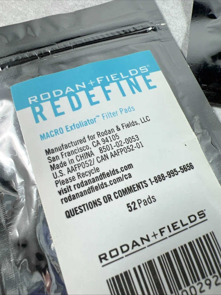 Rodan + Fields Redefine Macro Exfoliator Replacement Filter Pads 52 ea Lot of 2 - Image 3 of 3
