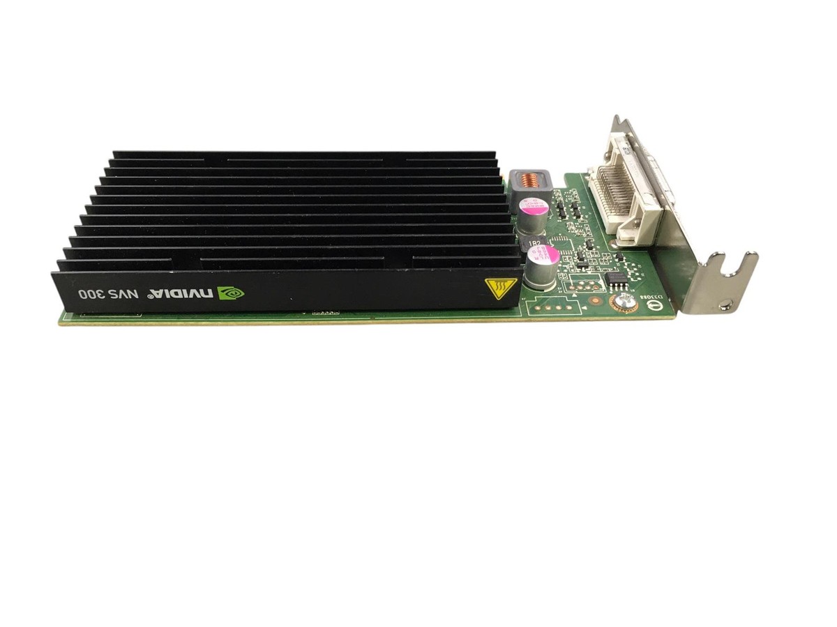 NVIDIA Quadro NVS 300 Video Graphics Card 512MB Low Profile625629