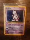Rare Holo Base Set Mewtwo 10/102 Pokemon Card 1999
