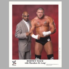 Offical WWE Promo Photo Rodney Mack and Teddy Long 2003 P-814