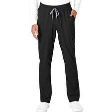 NEW Wink Scrubs Renew Men's Straight Slim Scrub Pant in Black size 2XL Medical