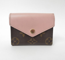 Autentico portafoglio compatto LOUIS VUITTON Monogram Zoe F#51070