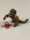 1989 TMNT Ninja Turtles Playmates Leatherhead 100% 💯 Complete!! Clean!