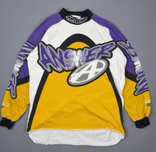 Vintage 1995 Answer Motocross Long Sleeve Jersey Size - XL