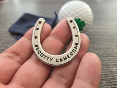 Rare 2019 Scotty Cameron Horseshoe Feeling Lucky Putter Ball marker/Alignment 