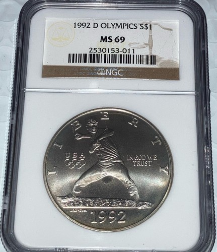 1992 D OLYMPICS BASEBALL NGC MS 69