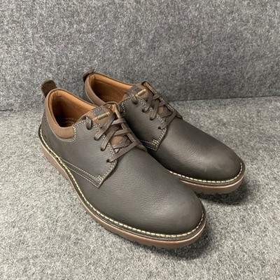 Tried On Clarks O Mens Eastford Low Oxford Shoes Dark Brown SZ 9.5 M Clarks | Shoes | Tried On Clarks O Mens Eastford Low Oxford  main image 4