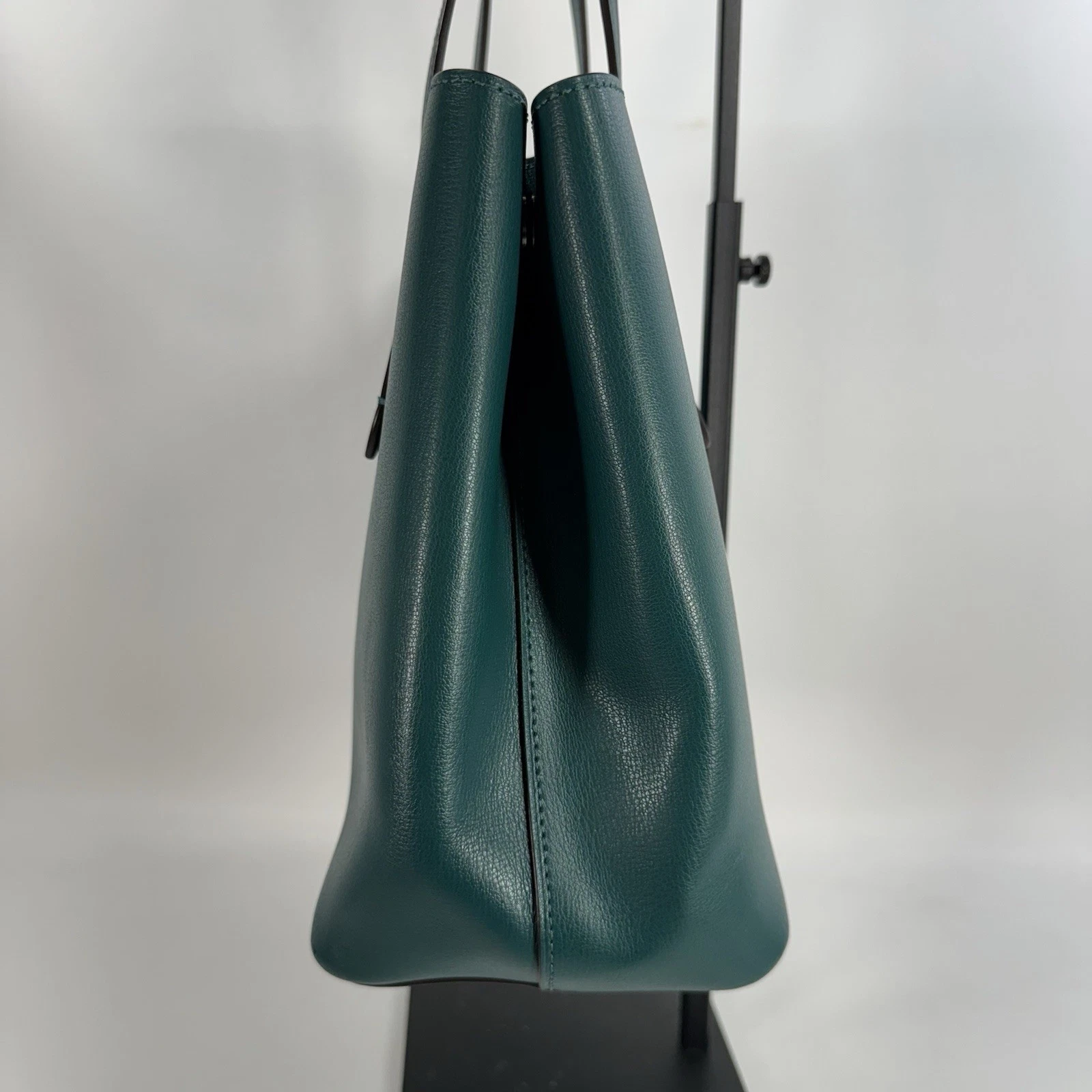 Coach Avenue Borsa da Trasporto in Teal F48734 Senza Cinghia Staccabile Lunga