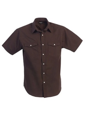 gioberti men's short sleeve solid dress shirt Gioberti Men's Short Sleeve Solid Dress Shirt, Khaki, M