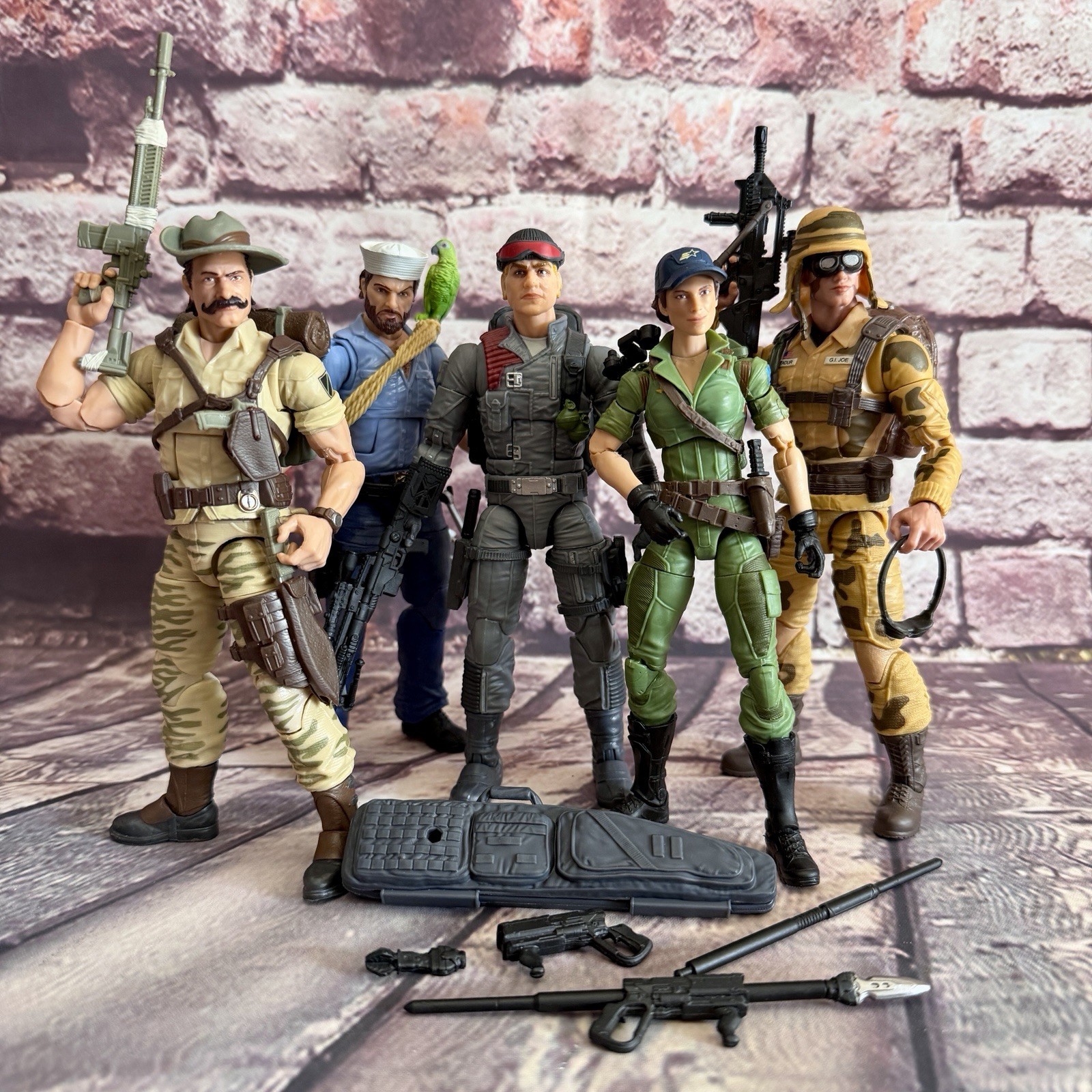 Hasbro GI Joe Classified Series Lot Of Loose Action Figures Low Light Shipwreck