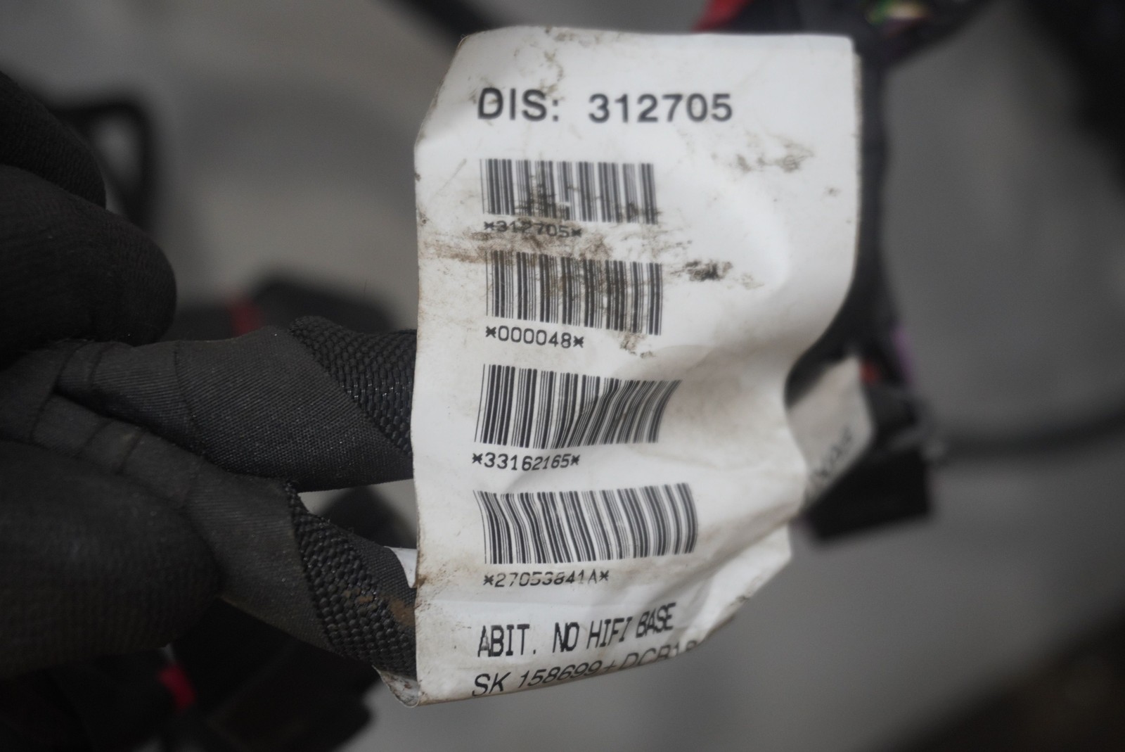 Ferrari California Front Wiring cable P/N 320149