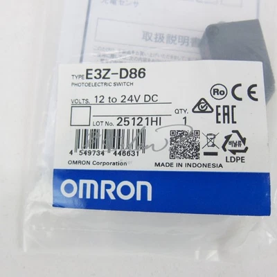 Omron E3Z-D86 Photoelectric Switch Sensor New Free Shipping One E3ZD86 - Image 1 of 4