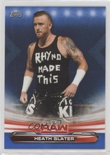 2019 Topps WWE Raw Blue 58/99 Heath Slater #33 2d8