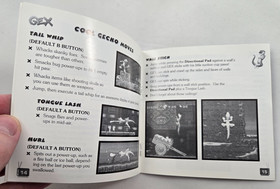 Gex Panasonic 3DO (1995) Authentic Disc & Manual - TESTED - Plays Perfectly!