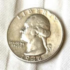 1946 Silver Washington Quarter