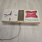 1960’s Vintage MILLER HIGH LIFE Beer DISCO Bar Light Sign Clock (FOR PARTS!!!)