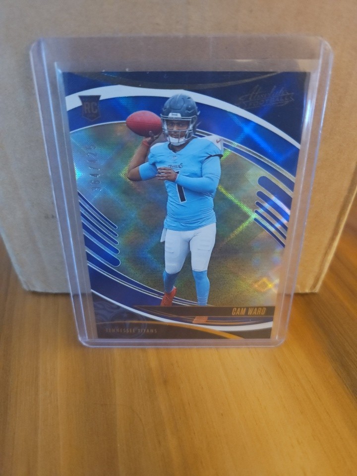 Panini Absolute 2025 Rookie Cam Ward Tennessee Titans Blue Diamonds /425 #111