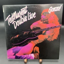 TED NUGENT 2LP  DOUBLE LIVE GONZO 1978 EPIC KE2 35069 EX to NM/EX Gatefold