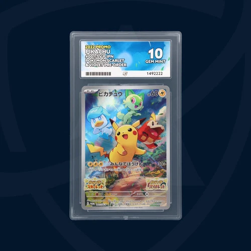 PERFECT SUBGRADES - Pikachu - 001/SV-P - 2022 Promo - Japanese - ACE GEM MINT 10