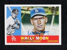 2017 Topps Archives Fan Favorite Auto 1960 Wally Moon #FFA-WM Auto o2d