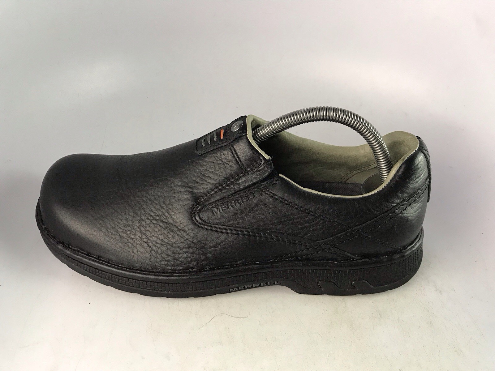 Merrell World Legend Scarpe Uomo Nero Pelle Slip On Taglia 8 5 US