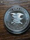 2019 NRA Land of the free  Because of The Brave 1oz 999 Silver Round 🦅🪖🦅