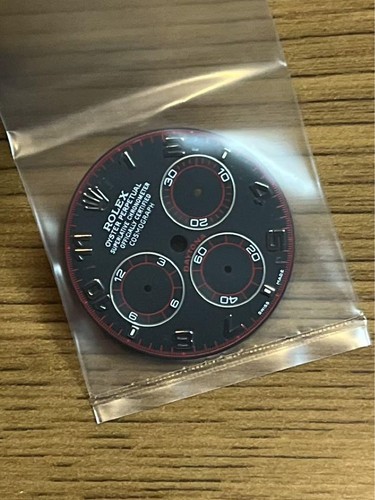 ROLEX Daytona 116509 Black x Red x White Dial Daytona Dial Full Set NEUWERTIG - Bild 1 von 24
