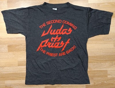 Judas Priest The Priest Are Back 90er Vintage Band-Shirt L 90s Metal Tee