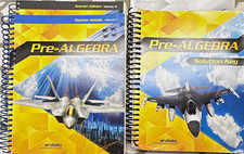 Abeka Pre-Algebra Spiral Textbook Teacher Edi...
