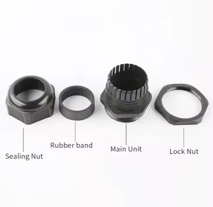 Kabelverschraubung Panzergewinde PG7 - PG63 IP68 Zugentlastung lichtgrau schwarz - Bild 4 von 4