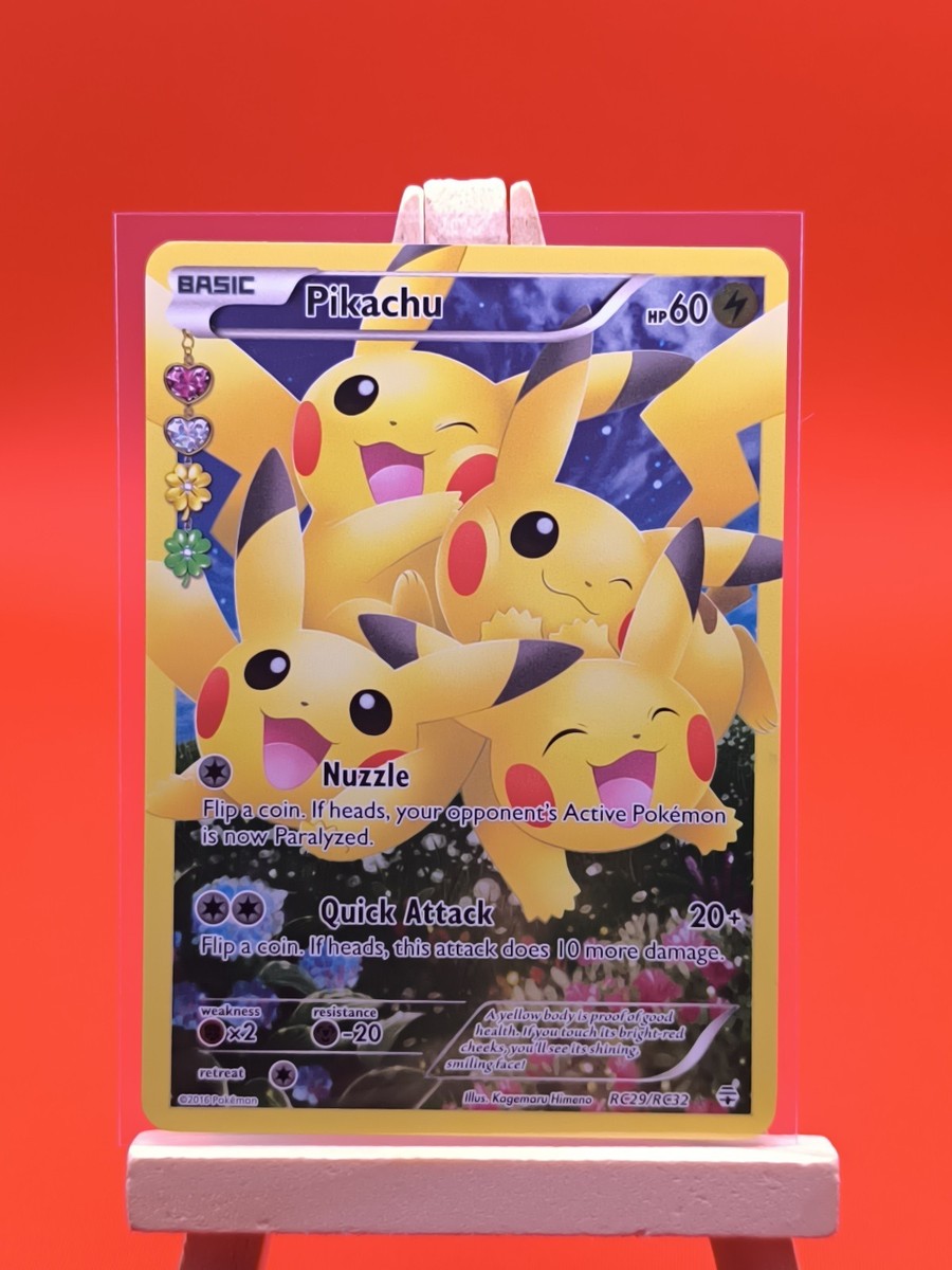 Pikachu EX RC29/RC32 Generations Ultra Rare Full Art Holo Pokemon