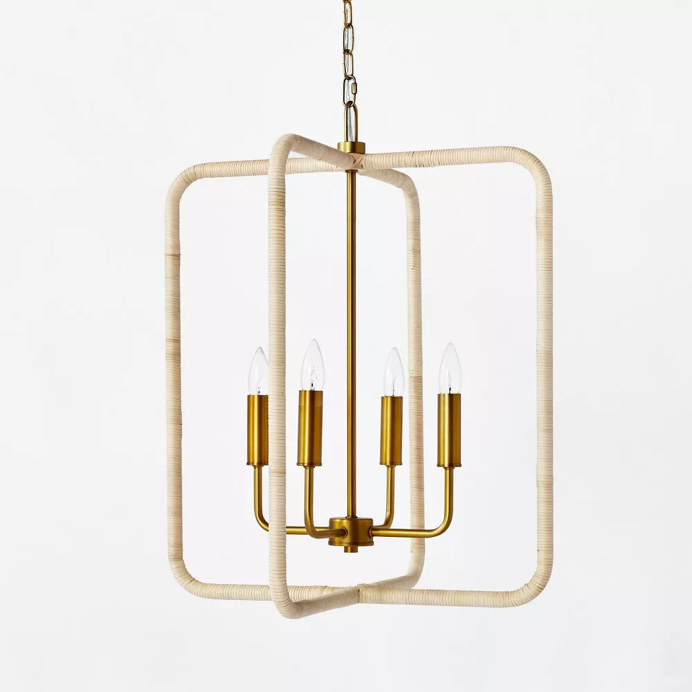 Потолочная подвеска Seagrass Lantern латунь порог разработанный совместно со студией McGee 13690₽