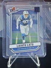 2024 Panini Clearly Donruss - The Rookies Laiatu Latu #13 Blue  /49
