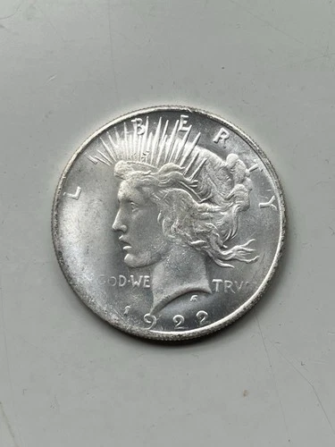 1922 Liberty Peace Dollar Two Headed Silver Plate Fantasy Coin