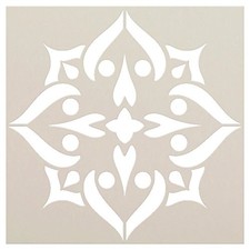 Reusable Mandala Spades Stencil Template for Wall Art  DIY Crafts - StencilAir