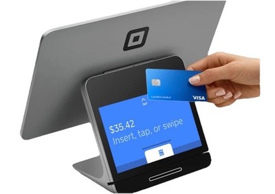 Square Register POS System Dual Display Terminal w/ Customer Display