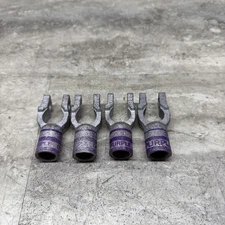 Lot Of 4 Thomas & Betts 17016 Positive Battery Post Terminal, 3/0 AWG, No Bolts