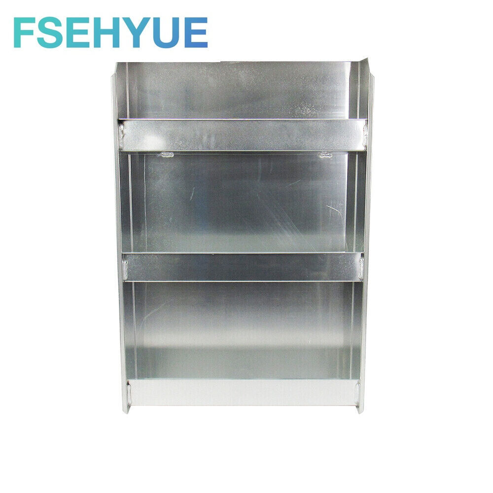 24 Aerosol Can Holder Cabinet Shelf Aluminum Garage Trailer-image
