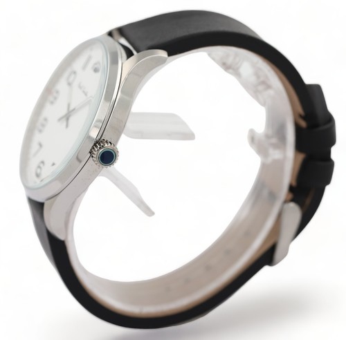 PAUL SMITH 41mm Steel Watch & Leather Strap - White Dial - P1006 - New & Boxed - Picture 5 of 22