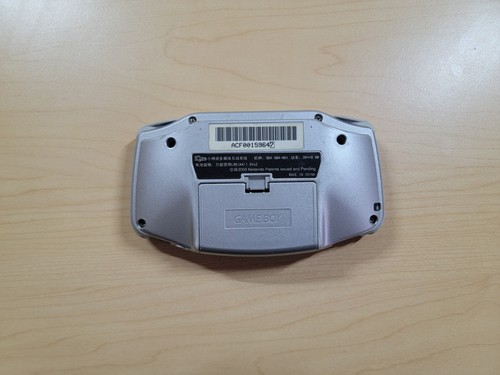 Rare Nintendo Silver iQue Game Boy Advance GBA-001 Silver US Seller - Picture 4 of 5